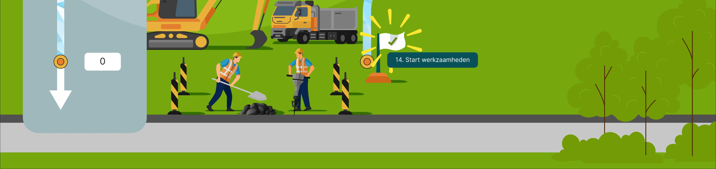 Infografik background